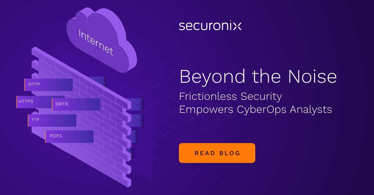 With increasing cybersecurity threats and overwhelming alerts, achieving peak performance in cyber operations is a challenge. Frictionless Security empowers security analysts to navigate the threat landscape with laser focus and reduced noise. Read how: sc.securonix.com/u/cJ2EDv