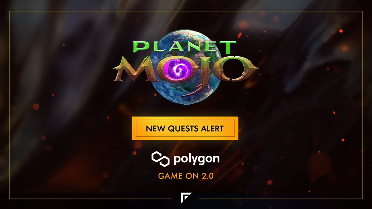 It's time to play GoGo Mojo of @WeArePlanetMojo and get a chance to win 10,000 Forge XP ✨ This quest is in partnership with @0xPolygonEco 🎉 Quest link: forge.gg/home/featured-…