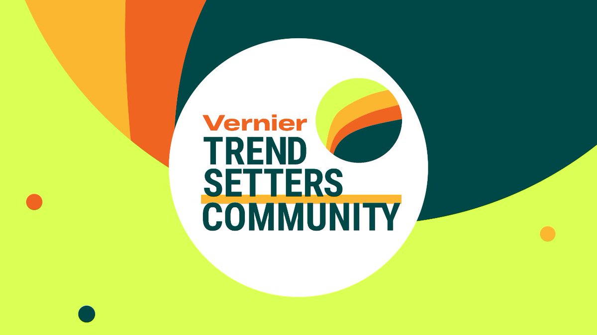 We're unveiling the first cohort of #VernierTrendsetters! Congratulations, Robert Beal, Paula Downie, Cecelia Gilliam, EdD, Crystal McDowell, Eric Robinson, Petra van't Slot, Diane Vrobel, Eric Walters, @PNWPhysics, and Charlotte Whiteside!  prnewswire.com/news-releases/…