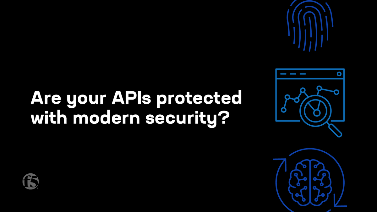 Traditional security controls won’t cut it in today’s digital world. Evolve to adaptive #API security to mitigate risk across clouds. Learn the top 3 best practices to protect APIs. go.f5.net/t56nm3qt