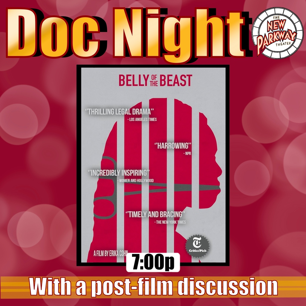 Belly of the Beast (Doc Night) with a post-film discussion will be playing at the New Parkway Theater on Tuesday, May 7th at 7p! 🎟️ Ticket link in bio! #BFF #berkeley #film #documentary #docnight #discussion #lawsuit #filmmakers #bellyofthebeast