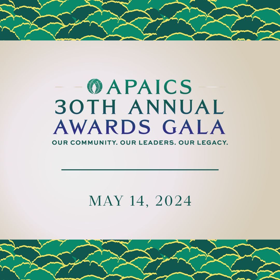 NCAPAtweets's tweet photo. NCAPA is proud to support @APAICS 30th Annual Awards Gala on May 14 in
Washington, DC! #APAICS30th #APAICSLeads #AnnualAwardsGala https://t.co/cMkxH8SZKF
