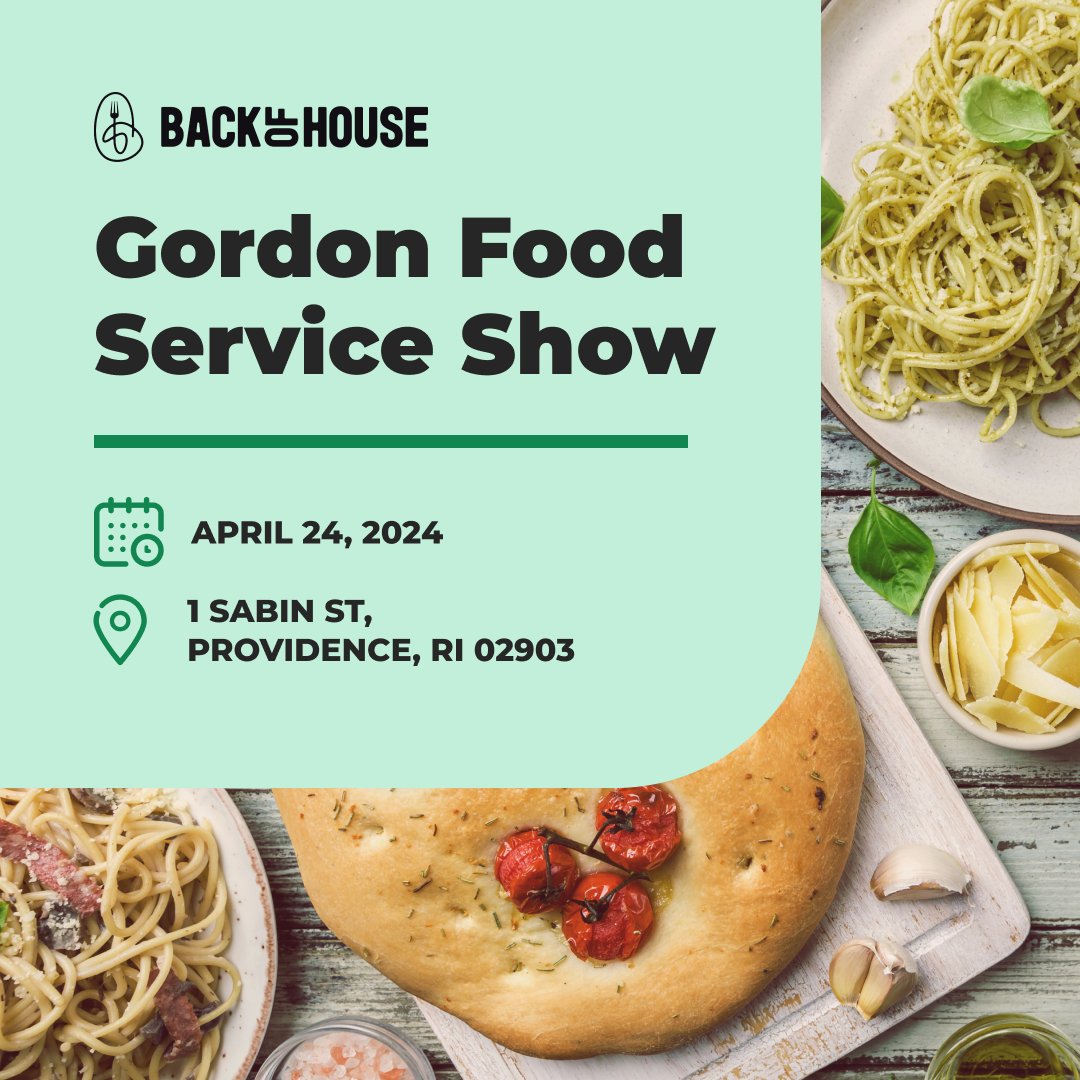 Our final stop at the Gordon Food Service Show will be next week in Providence, RI. You'll find our Push team in the Tech Cafe, with the @BOH_news booth. Learn how we can help your business with the push of a button! 

 #ExclusiveOffer #alwaysatyourtable #RestaurantTrends