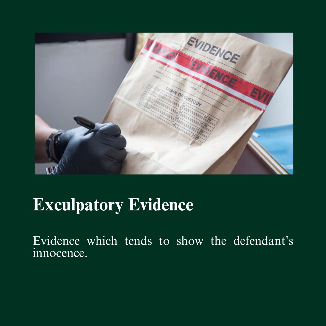 Ever wondered what exculpatory evidence really means? 🕵️‍♂️ Unravel the mystery behind this legal term with us! #LegalJargon #KnowYourRights