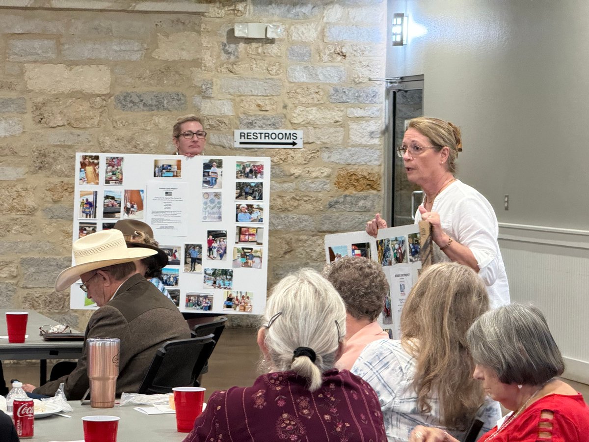 Thank you also to Deborah Wall for sharing the success of the Border Care Project, which brings supplies donations to border agents. We are so grateful for their hard work in keeping our state safe!

#hcrw #bordersecurity #smtx #budatx #kyletx #hayscounty

(2/2)