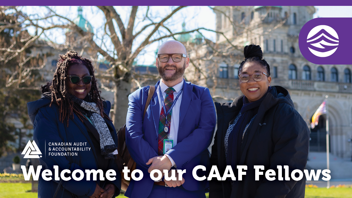 We're pleased to partner with @CAAF_FCAR to host fellows every year. Participants learn from Canadian auditors and develop their #audit skills, knowledge and experience. Learn more about the program and this year's cohort at caaf-fcar.ca/en/internation….