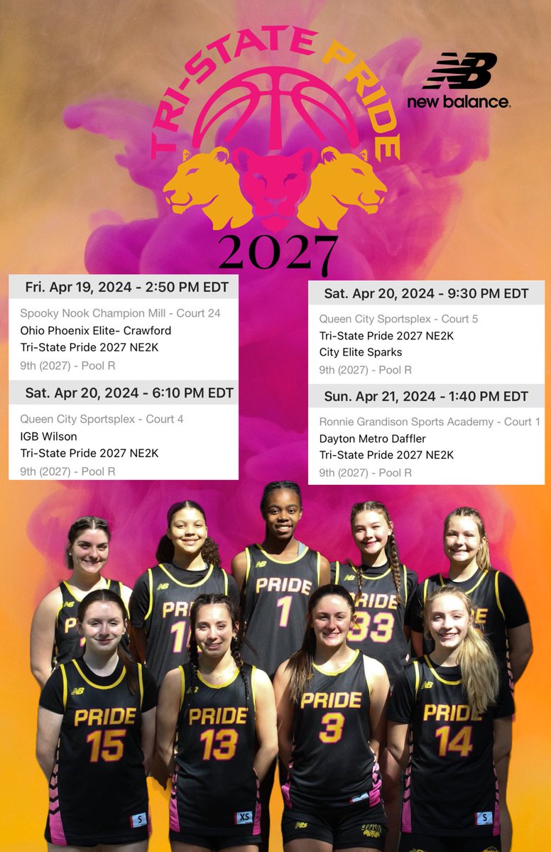 TSP 2027 will be in the building competing at the Clash, April 19-21. #lionsonly