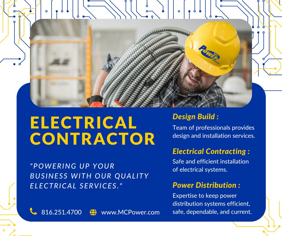 Visit MCPower.com to learn more! #PoweringTheFuture #ElectricalContractor #LEDlighting #DesignBuild