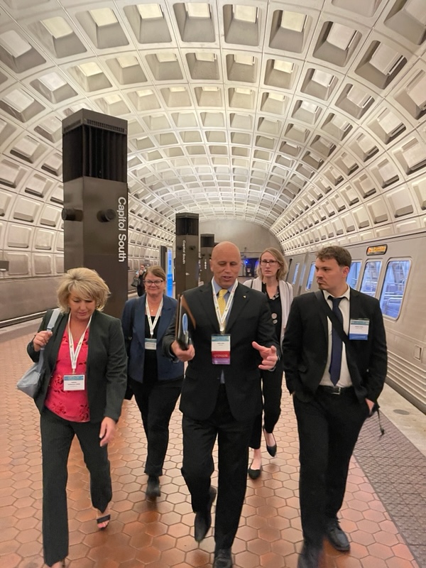 ValleyVisionSac's tweet photo. The Cap-to-Cap Air Quality team walks the talk! Yesterday, team members took the D.C. Metro to meetings on the Hill with Federal decision-makers as part of #CaptoCap2024 #cleanair #advocacy #captocap24

@Metro_Chamber @SMUD @CityofFolsom @CityofDavis @RideSacRT https://t.co/PxL3PuaRHp