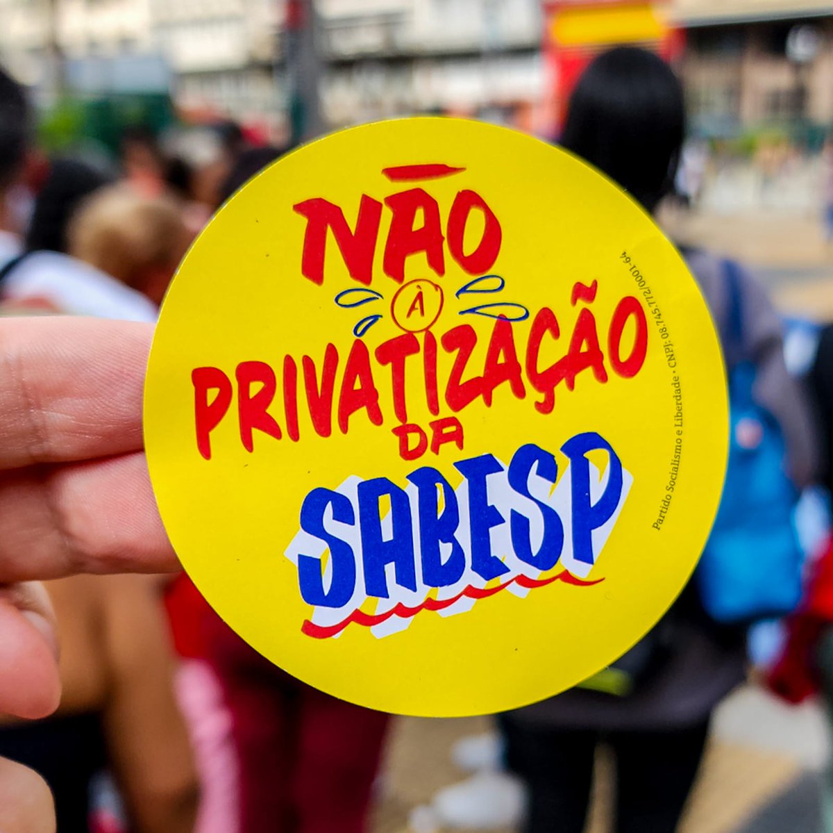 🚿A SABESP NÃO PODE VIRAR A ENEL DA ÁGUA O MTST está em luta ao lado de toda a população que será duramente afetada com privatização do serviço de saneamento de São Paulo. #NaoPrivatizaSP