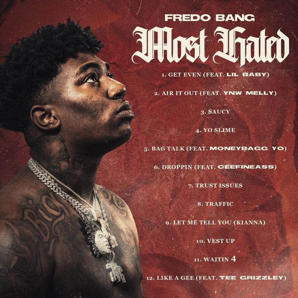 4 years ago today, Fredo Bang released his debut album, ‘Most Hated’ (2020) @FredoBang