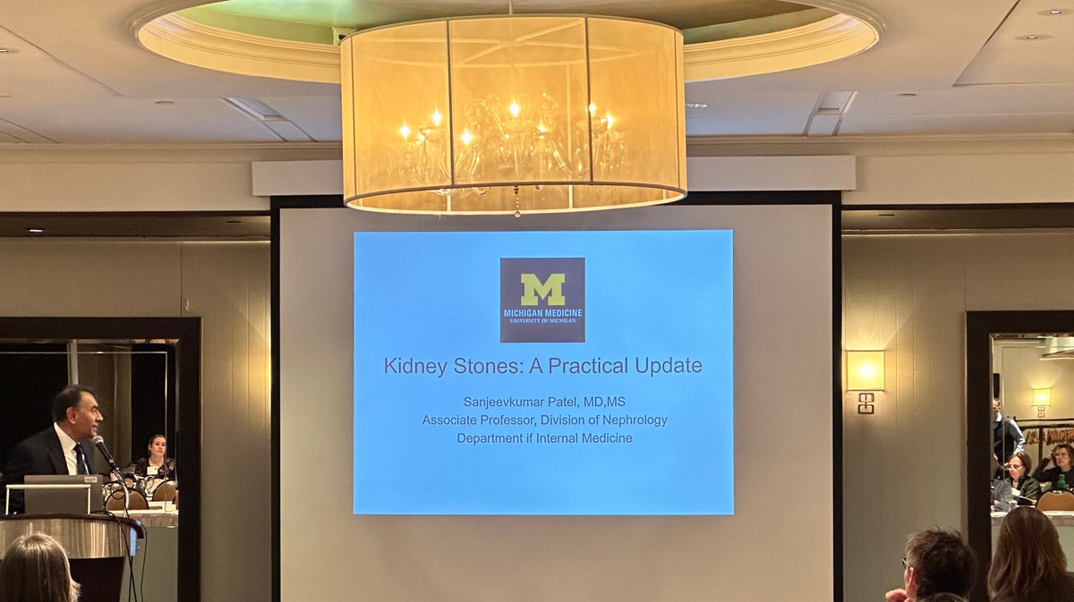 Thankful to have wrapped another fantastic year of our Updates in Nephrology for the PCP course! 🩺 Dr. Patel's update on kidney stones was one of the many educational presentations we had the pleasure of hosting for CME credit in 2024. Thank you to our speakers & attendees!