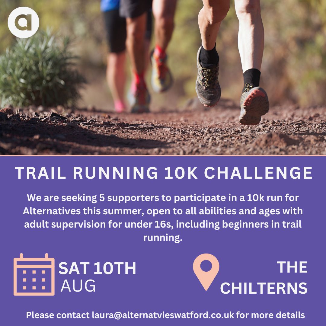 Alternatives_W's tweet photo. Challenge Event!

We are searching for 5 individuals to participate in a thrilling challenge event representing Alternatives with Run The Wild in the picturesque Chilterns. Whether you are a novice runner or have experience, this event is perfect for you. https://t.co/XXwALuA2tn