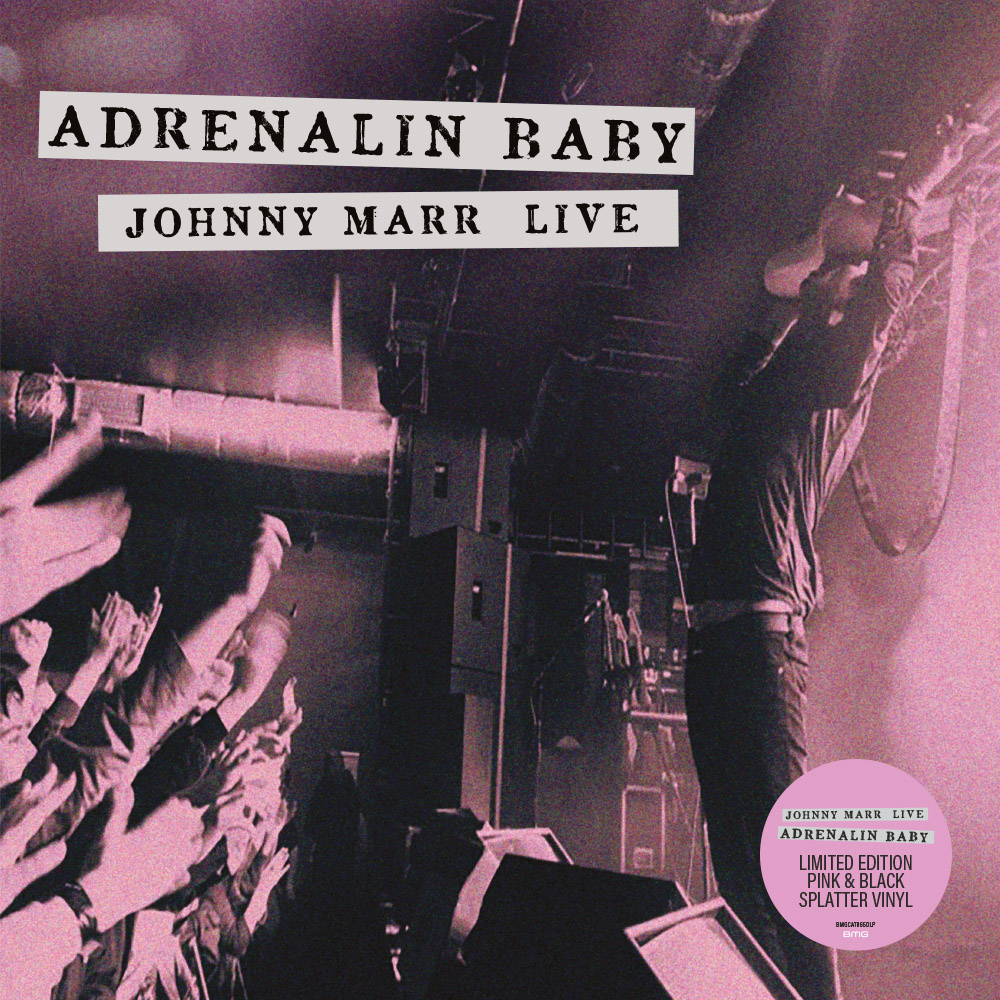 Next week, you can get your hands on the limited edition, splatter vinyl version of 'Adrenalin Baby'! - johnnymarr.lnk.to/AdrenalinBabyTW