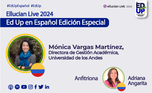 EdUpEspanol's tweet photo. 🔔¡Nuevo #EdUpEspañol! @EllucianInc #elive24 y Adriana Angarita🇨🇴. Gestión del cambio: “El cambio requiere energía, si realizo un cambio es porque creo en ello” Mónica Vargas de @Uniandes 🇨🇴
🎙️Con @aangarit
👉Spotify https://t.co/DDQfXMNhbJ
👉Apple Podcast https://t.co/UFs8Af7P3w https://t.co/sBy4TRqFN0