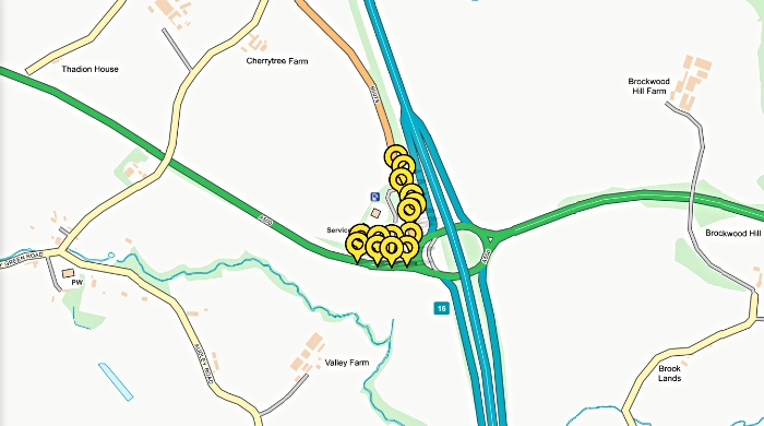 ENVIRONMENT: Faulty street lamps on busy A500 near M6 for five months left unrepaired for five months by @cheshireeast thenantwichnews.co.uk/2024/04/17/che…