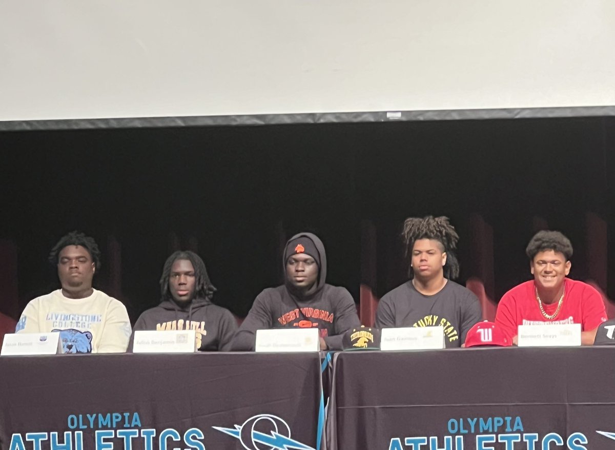 Proud of my brothers man! Their time to go be great! <a href="/JuliusBen8Jamin/">JuliusBenjamin⁸</a> <a href="/IsaiahDeshommes/">Isaiah Deshommes</a> <a href="/JuanGainous5/">Juan Gainous</a> <a href="/BSeays/">Bennett Seays</a> <a href="/JaxonBarnettOT/">Jaxon “JAX” Barnett</a>