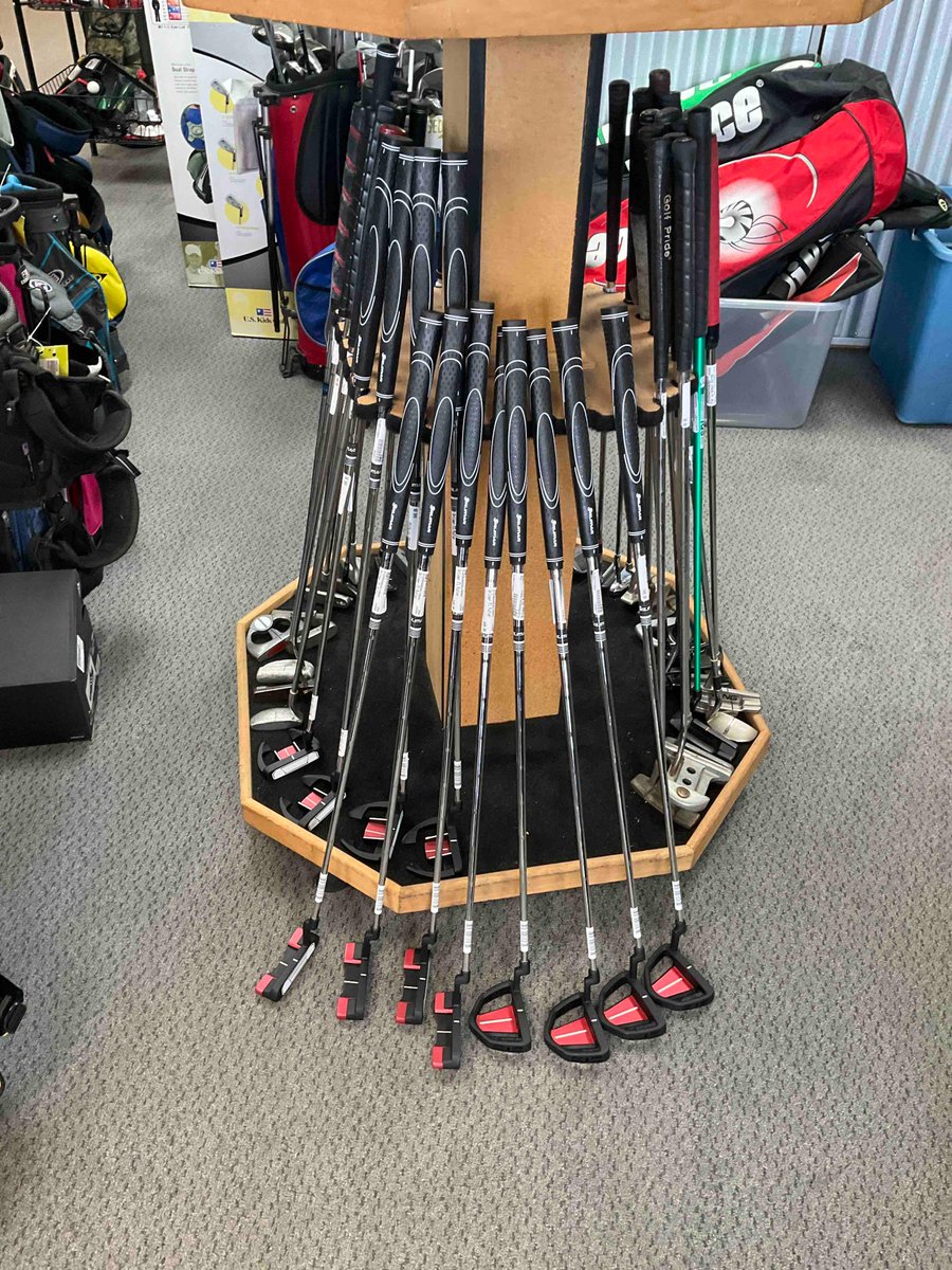 Just in…we have all your putter needs. Come check out these new blade and mallet orlimar putters. 49.99$ #golf #scottycameron #putters