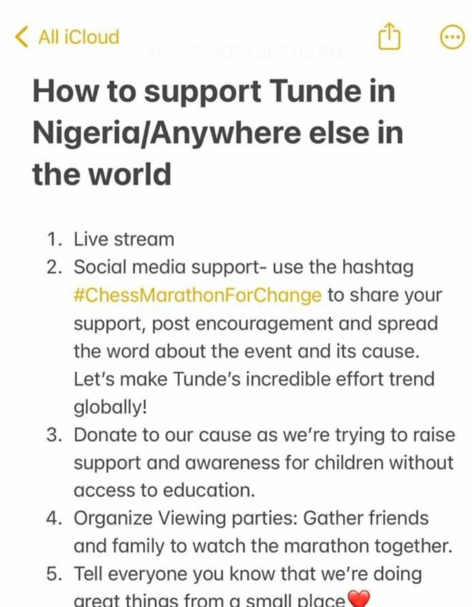 You want to Support @Tunde_OD  if you live outside the USA

@thegiftofchess @chesscom @chessinslums
 #tundeonakoya #chessathon #tunde58hours #guinessrecords
#ChessInTheSlum
#SmartanHouse. 
#ChessMarathonForChange