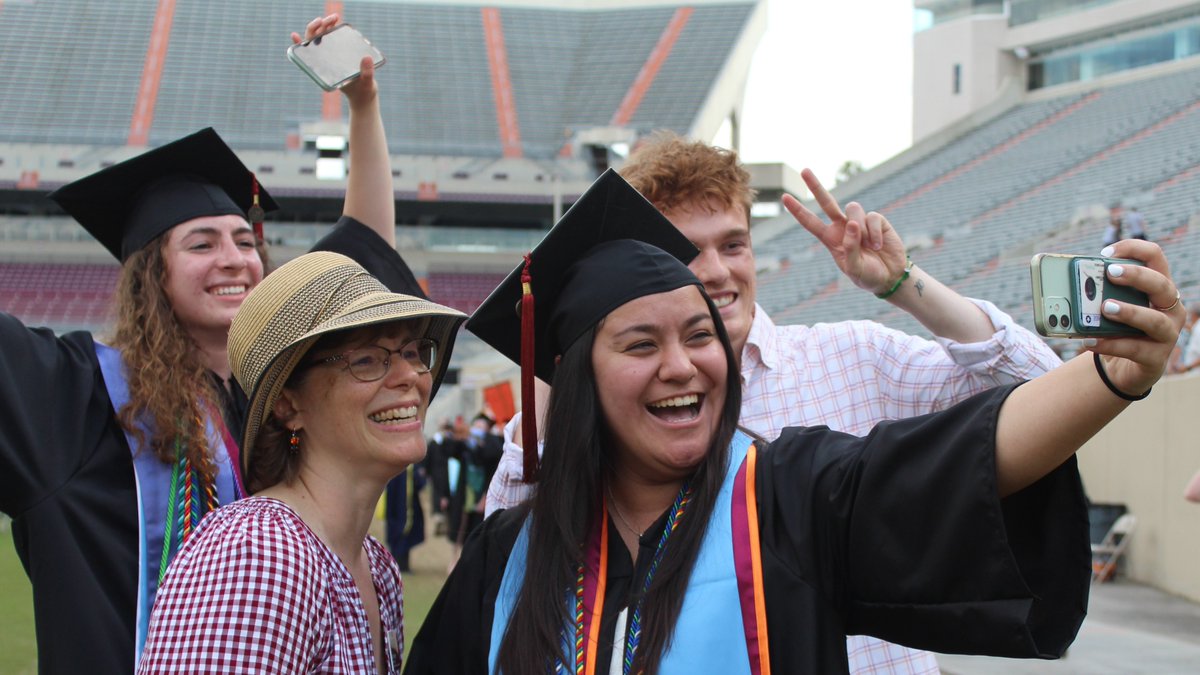 CNRE Commencement will take place on Thursday, May 9 from 3:30-5:30 p.m. at Lane Stadium. You can find more info about the college and #VT24 commencement ceremonies at cnre.vt.edu/commencement. 🎉🎓Congrats to every #HokieGrad! We are so proud of you!