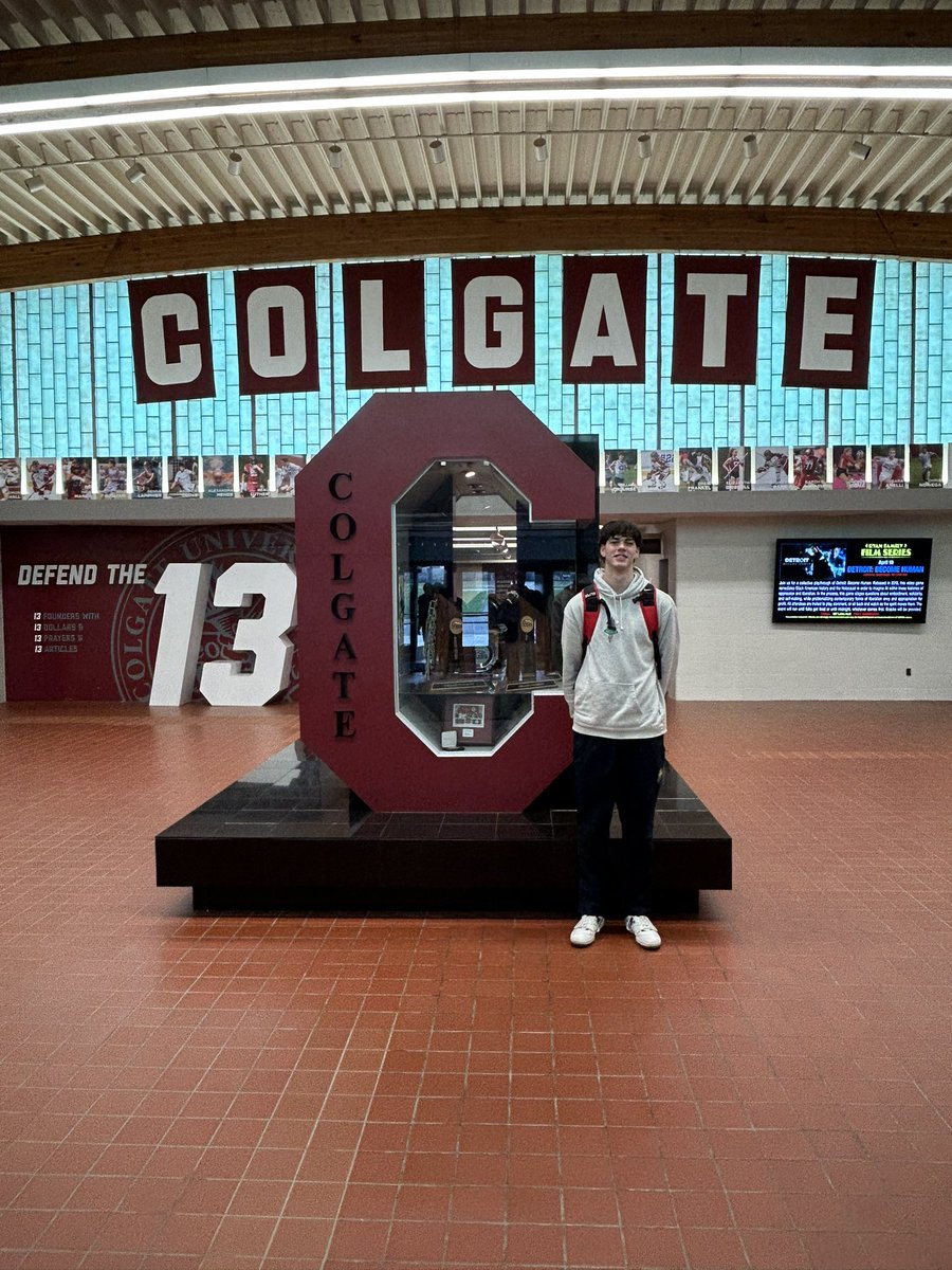 2024 6’11 Riley Dunn @DunnRiley3 of @DarrowHoops & @ExpressionsBall on his visit to Colgate University today!!! @RecruitsNE @NERRHoops @RecruitTheBronx @Martz_Madness @ToddExpressions