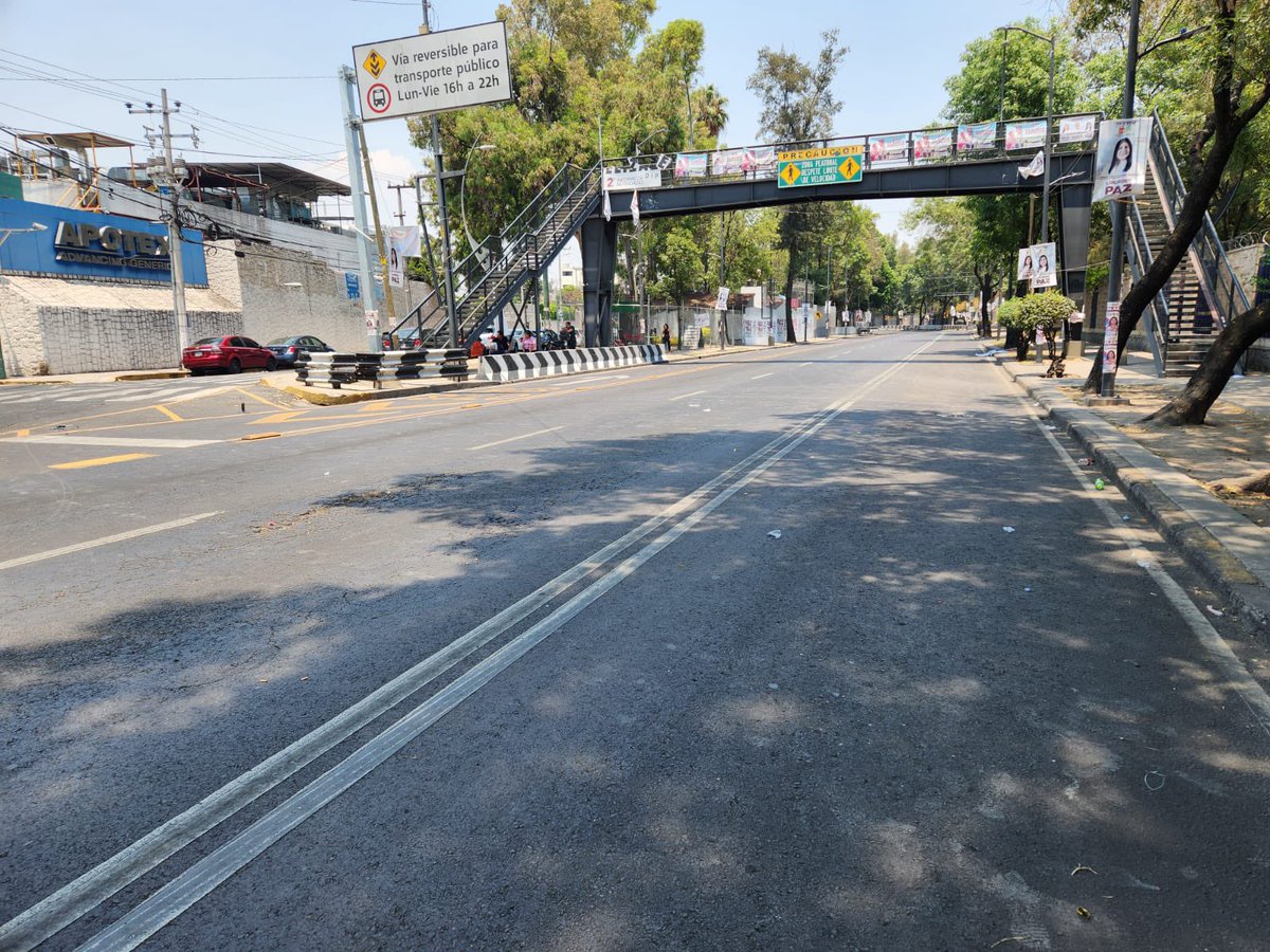 #Manifestación | Al momento se restablece la circulación en Eje 3 Añil y su cruce con Canela, alcaldía Iztacalco, luego de manifestantes. ✅