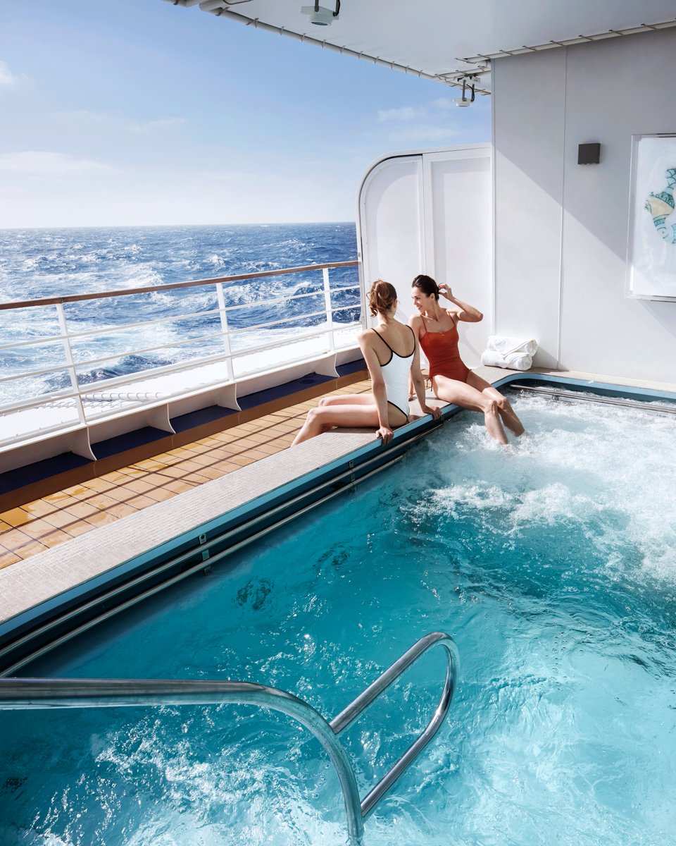 Find your bliss onboard, where the spa experience is a symphony of relaxation and indulgence. #ThisIsSilversea