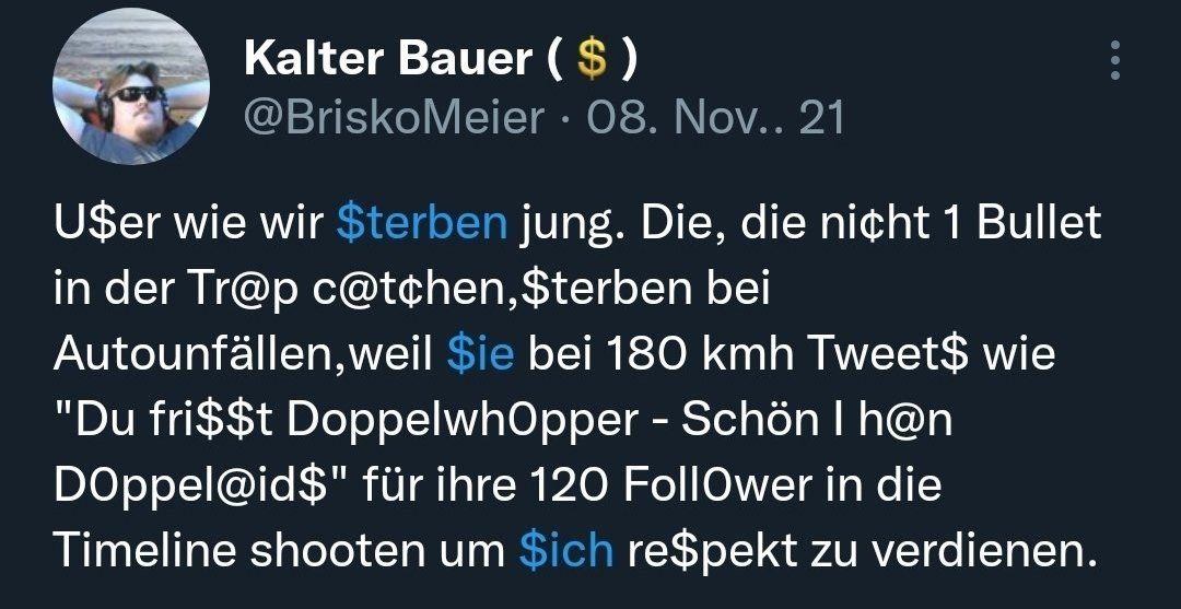 Utzi23's tweet photo. @Du_Laufbursche https://t.co/4i0hD7Bh6R