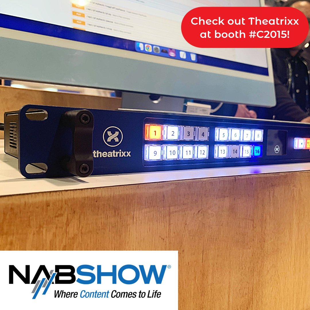 There's still time to check out Theatrixx's booth in Central Hall!

#1SourceVideo #distribution #RedefiningDistribution #production #filmmaking #recording #footage #audio #videoproduction #liveproduction #audio #video #cinematography #NAB #NAB2024 #LasVegas #Theatrixx #Xpresscue