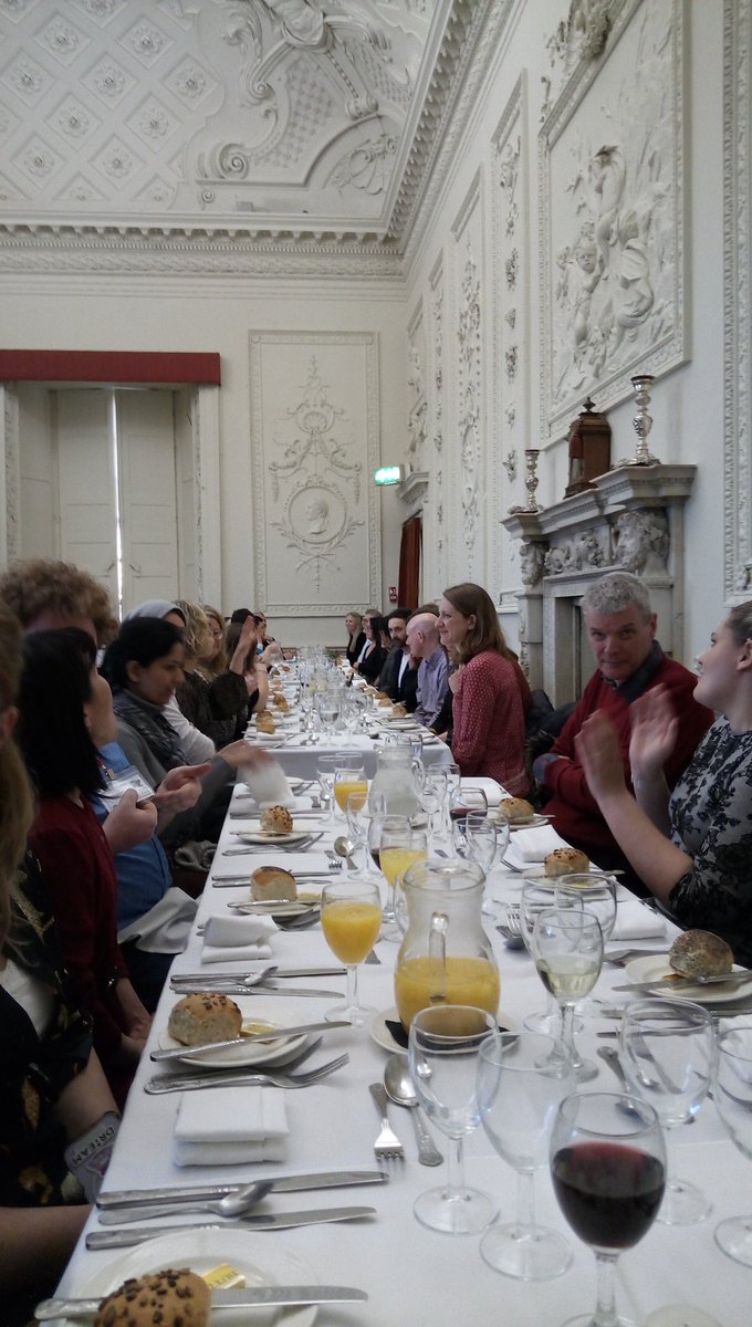 Amazing venue for the #durbbu conference dinner at Lumley Castle