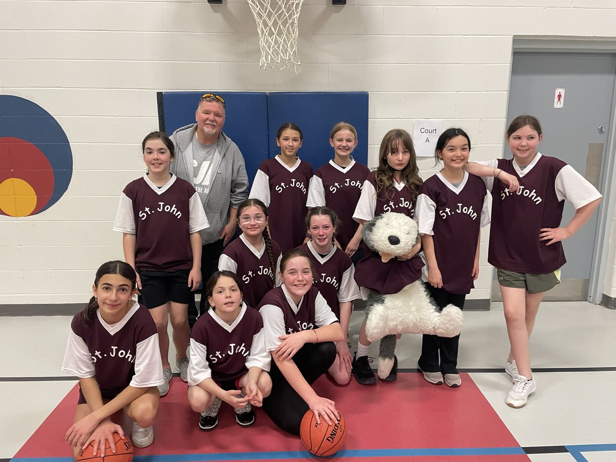 MarkMcEnery's tweet photo. Congratulations to the SJA Girl’s Basketball Team who played very well at the school board tournament yesterday. They represented our school proudly. Way to go Wolf Pack! @JohnApostleOCSB https://t.co/ocN6X3uMM9