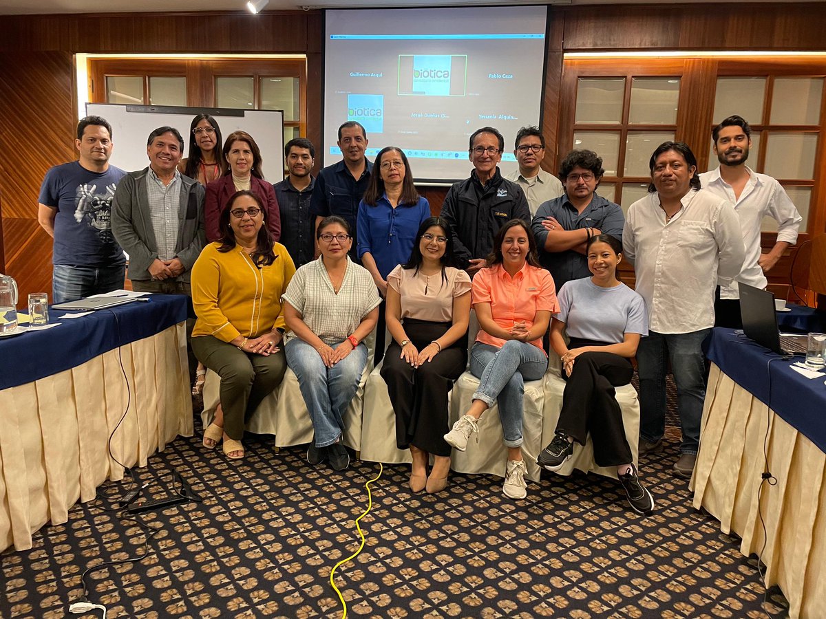 IpiapEcuador's tweet photo. ✅ Con el propósito de fomentar iniciativas que aborden la adaptación al cambio climático el @Ambiente_Ec #SubsecretaríaDeCambioClimático y el respaldo d la @FundacionEsquel Esquel, organizó el Taller para la presentación d avances y retroalimentación del estudio de riesgo 1/2 https://t.co/msZPAxqm8r