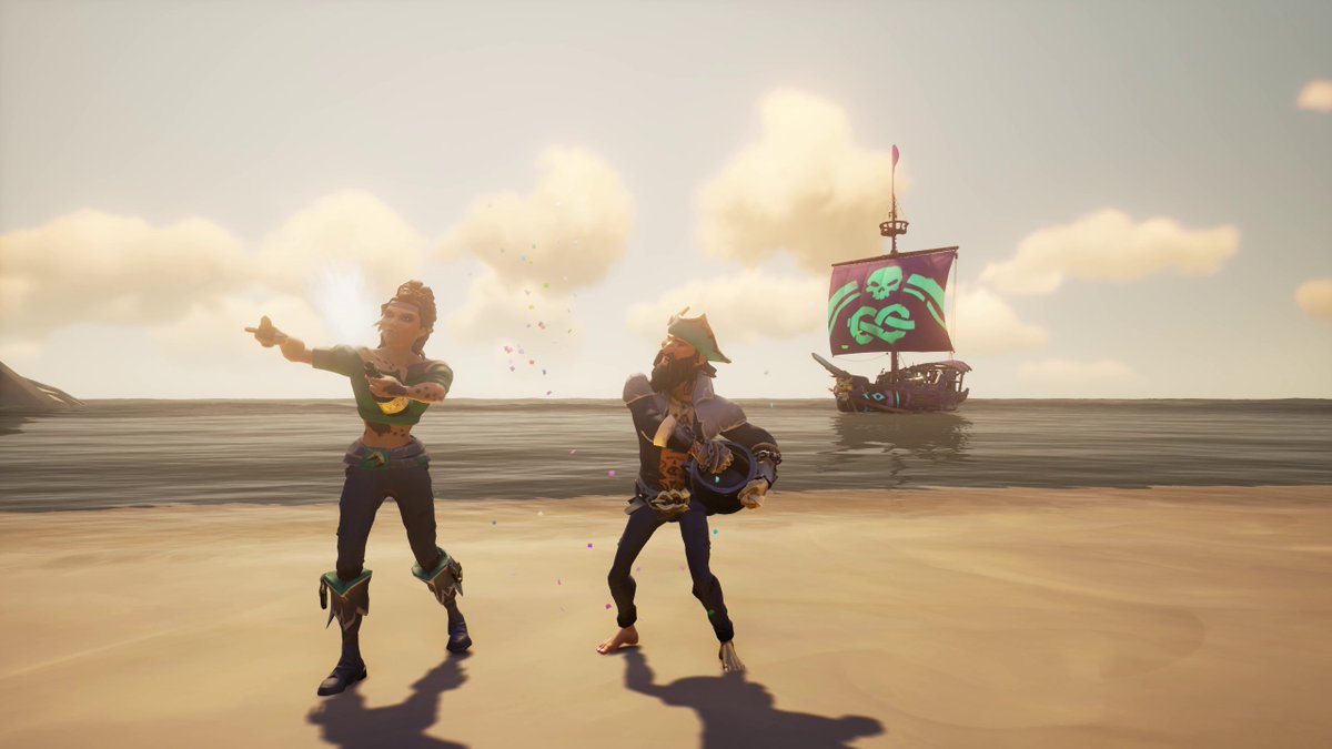 We are now Sea of Thieves Partner! 🎉 Thanks to everyone for your help!❤️ @RareLtd @SeaOfThieves