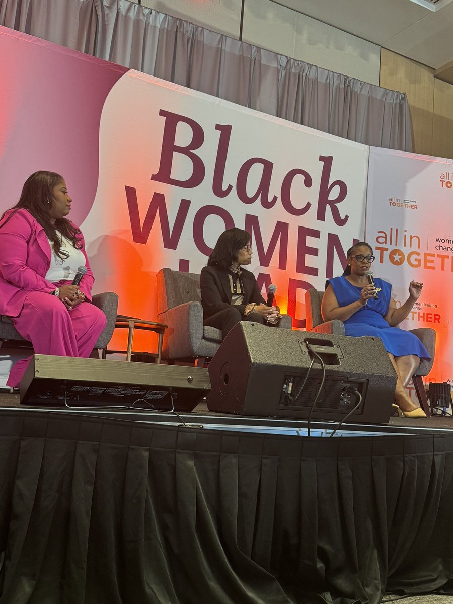 Closing out the program with our last panel Politics and Progress: Breaking the Last Glass Ceilings with our special Spotlight, Higher Heights. @glyndacarr @TashaCole305 @AlsobrooksForMD 
#BWL2024 #AllInTogether