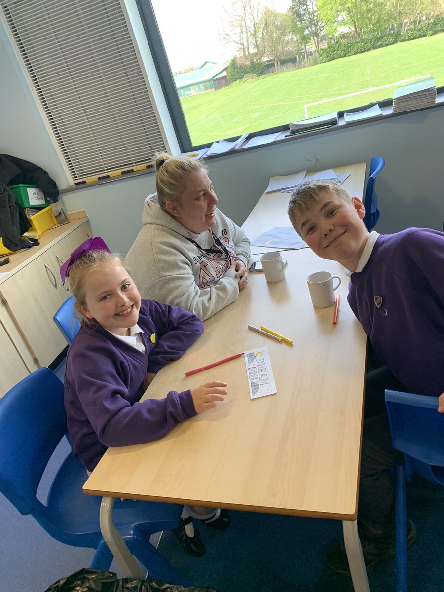 OJA_Brumby's tweet photo. R and R mindfulness club was back after the Easter break with lots of great ways to enjoy family mindfulness time and relaxation techniques involving reading activities #wellbeing #readandrelax https://t.co/cs75eJyjEK