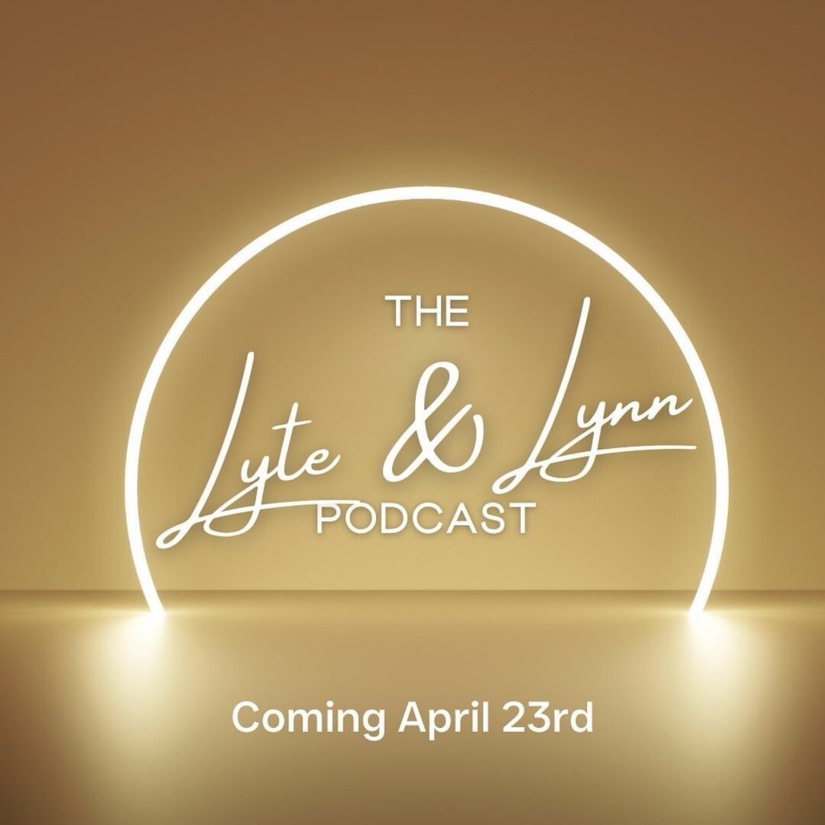 Are you ready? @mclyte and @lynnrichardson are excited to announce the start of their new show, The Lyte & Lynn Podcast on April 23rd!✨ Stay up to date by subscribing to Dr. Lynn's YouTube channel: Lynn Richardson📺
