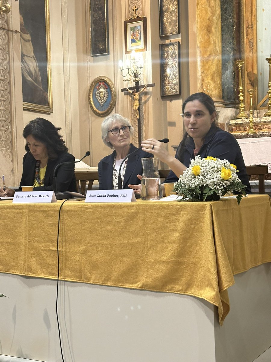 Sr Linda Pocher has been convening a series of discussions with Pope Francis and his Council of Cardinals on issues affecting women in the Catholic Church. She shared her experience this evening at an important event on ending violence against women hosted by Donne in Vaticano.