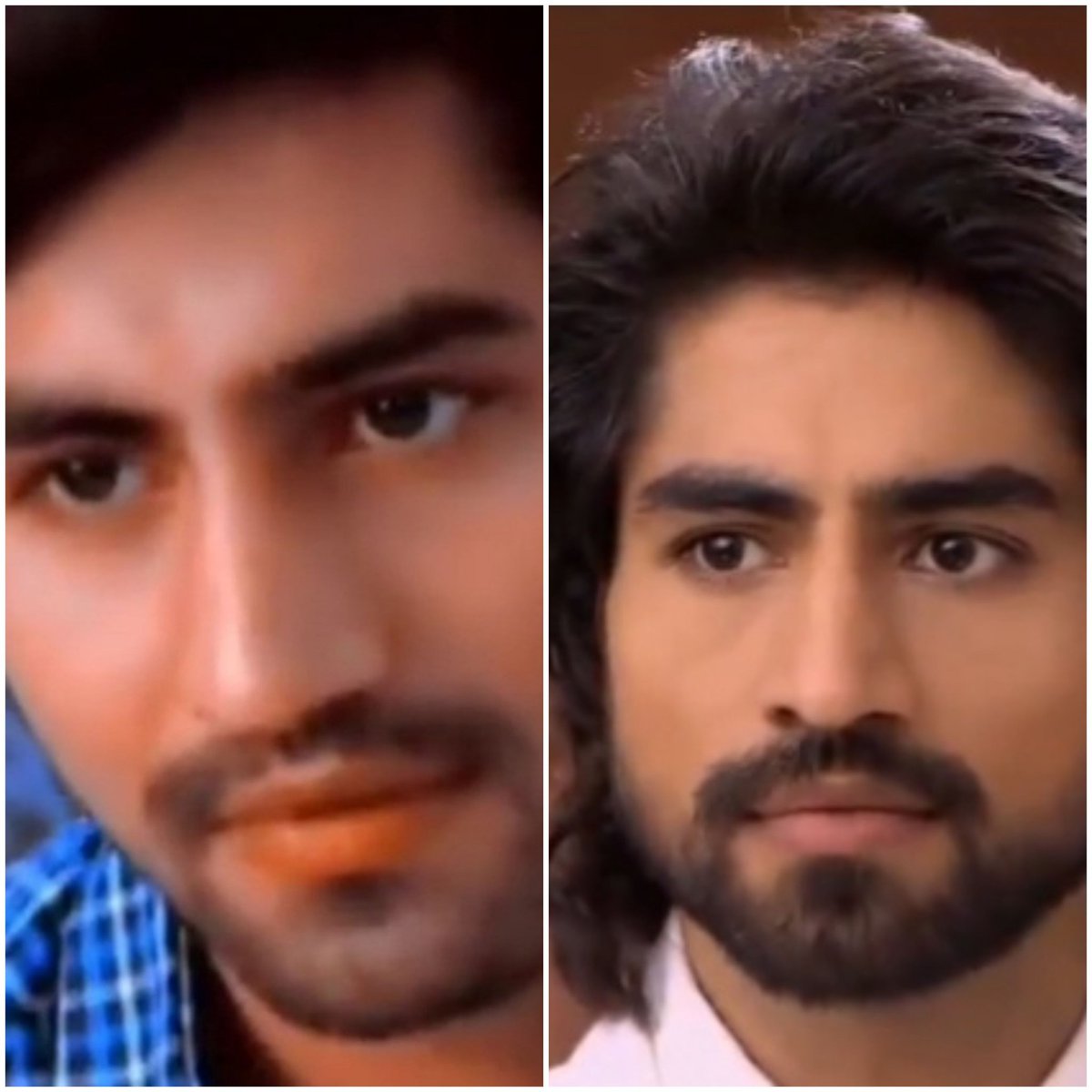 itskhuku's tweet photo. He keeps experimenting with his ckts,nuances of his ckts &amp; his looks!As he shows up after 2 months he looks rested,fresh&amp; completely different!I've always been puzzled by his appearances-he never looks the same!
From Raghav to Sahir,Adi, Abhi &amp;now🤔 
#TheVersatile #HarshadChopda https://t.co/jp0L6vBt2p