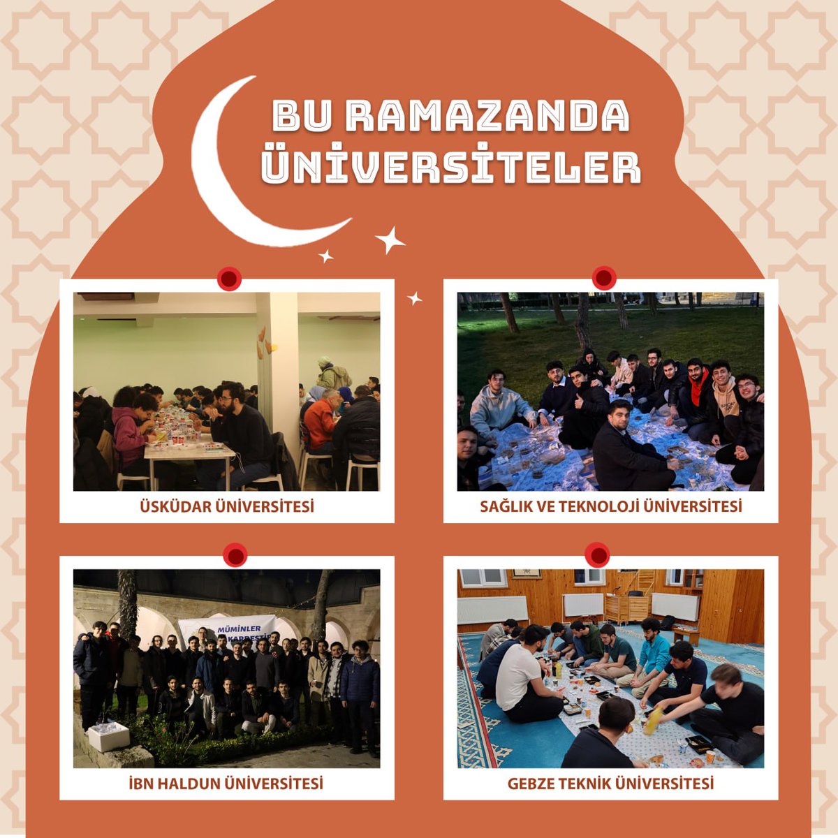 İstanbul Genç İHH Üniversite Komisyonu olarak bu Ramazan'da birçok üniversitede Ümmet İftarı programımız kapsamında üniversiteli öğrencilerle bir araya geldik.