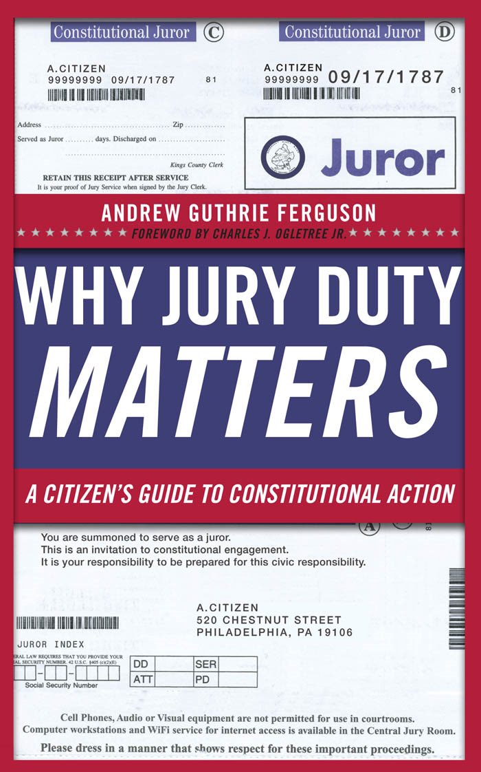 Apropos of nothing … this should be a best-seller in Manhattan. #books #juryduty @NYUpress nyupress.org/9780814729021/….