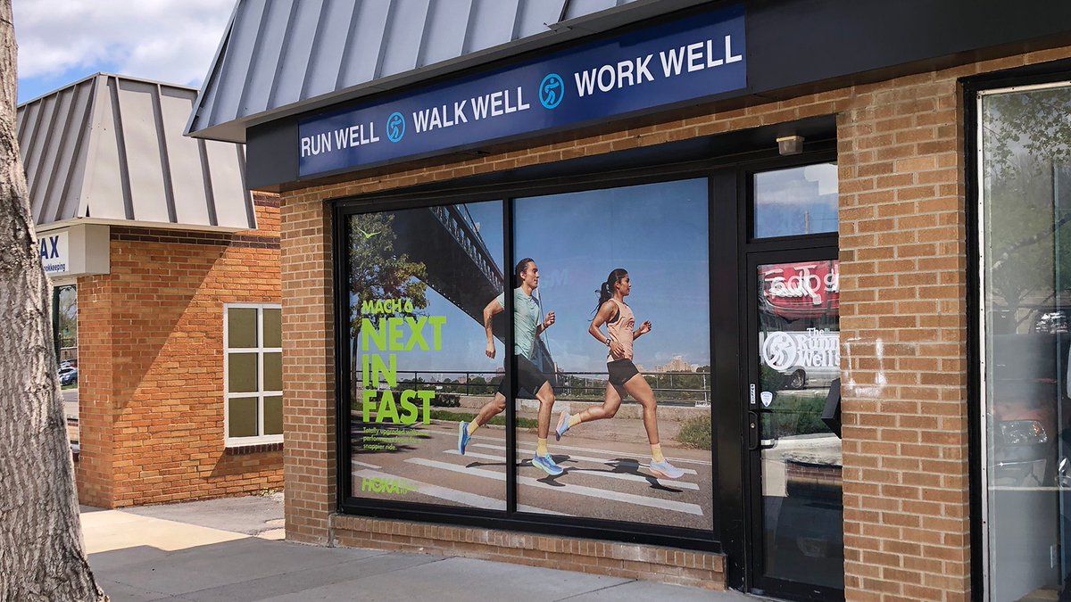 Put on your running shoes and go check out this #WindowVinyl we just installed for The Running Well Store!
.
.
.
#Window #Graphic #Vinyl #WindowFilm #Sign #Signage #WindowSign #Running #RunningShoes