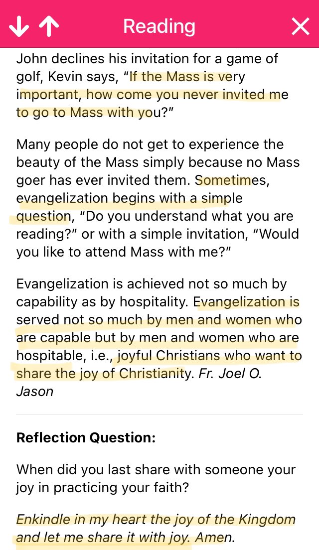 “You don’t have to be a preacher to be an Evangelizer.”’ 

- Fr. Joel Jason | Sabbath