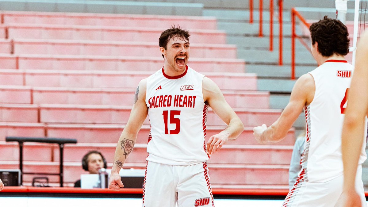 🏐#NECMVB Championship👇
First Round. Match One
𝗟𝗲𝘁'𝘀 𝗚𝗢!😤

No. 6 @SacredHeart_MVB 🆚 No. 3 @LIUMVolleyball 

⏰4 pm
📍Loretto, PA
📺ESPN+ and @NECFrontRow 
💻cdn.espn.com/watch/player/_…
📈sfuathletics.com/sidearmstats/m…
ℹ️northeastconference.org/tournaments/?i…

#NECchamps🏆