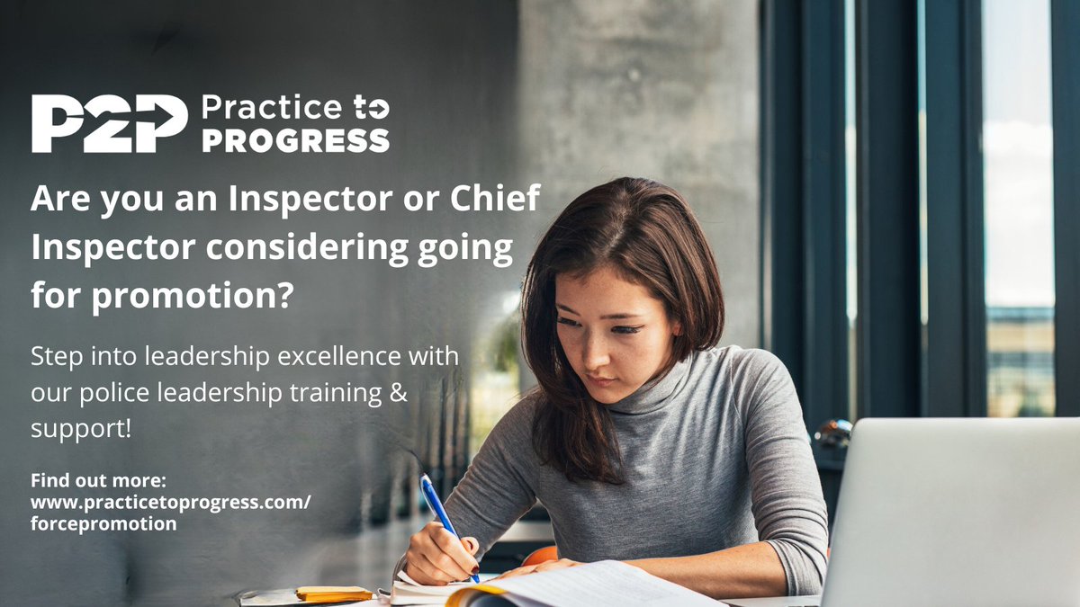 Are you an Inspector or Chief Inspector considering going for promotion? Being prepared & practicing for the process can make the difference between success & failure. Step into leadership excellence with our police leadership training & support! More info lnkd.in/dE3GNydi