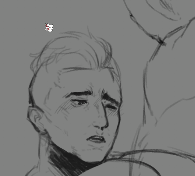 Exbo__'s tweet photo. I have good reasons to avoid drawing faces cause help it's hard :']

Genuinely how do people do it?? And like witha  style they like but also recognizable like https://t.co/mqXQ56qbCh