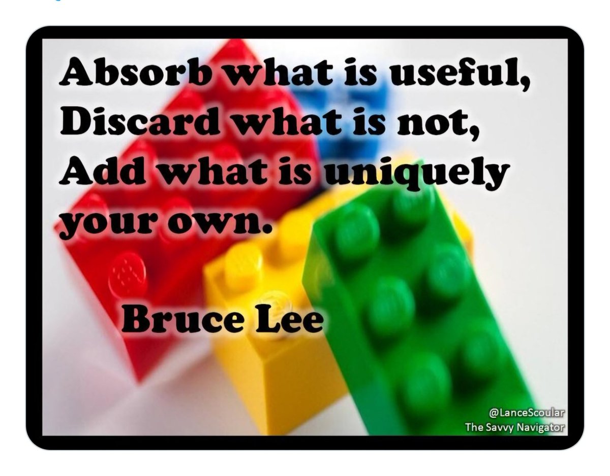 ImportExportME's tweet image. Absorb what is useful, 

Discard what is not, 

Add what is uniquely your own. 

                              Bruce Lee   

#absorb #useful #discard #unique