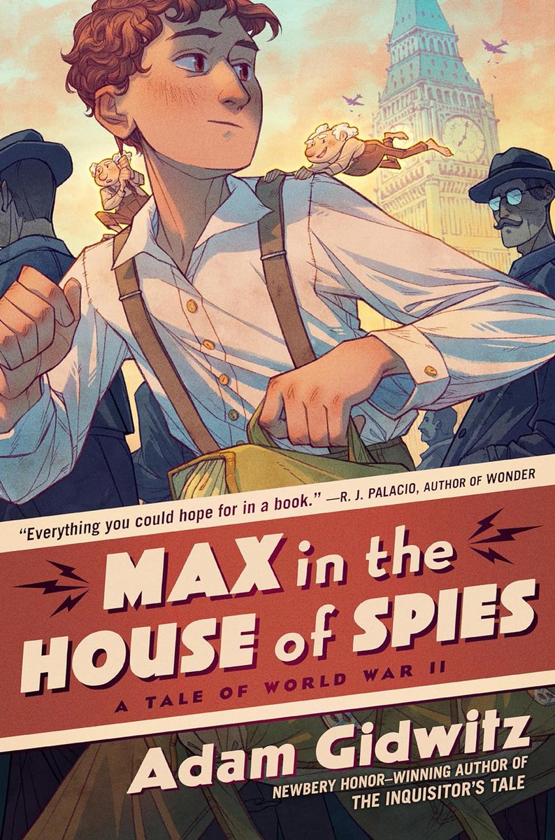 The first book in a duology, Max in the House of Spies is a thought-provoking World War II story as only acclaimed storyteller Adam Gidwitz can tell it—fast-paced and hilarious, with a dash of magic and a lot of heart. #JuvenileFiction #AdamGidwitz #LibrariesAreAwesomes ❤📚