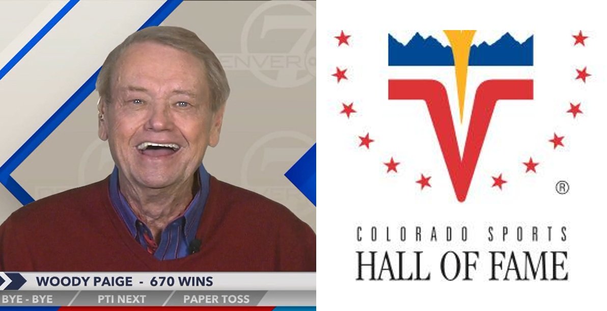 Congrats to @woodypaige who'll be inducted in the @COSportsHoF tonight. A founding panelist on ESPN's @AroundtheHorn in 2002 - and ATH's all-time wins leader (w/ 670), Woody's been a sports writer in Denver for 50 years. More via @DenverGazette: bit.ly/3UkwZBz