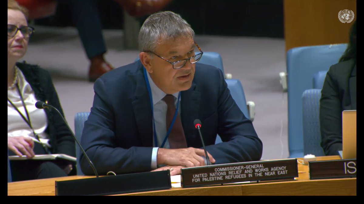 #Gaza: “We demand an independent investigation and accountability for the blatant disregard for the protected status of humanitarian workers, operations, and facilities under international law' - UNRWA chief @UNLazzarini