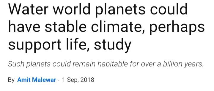 If there are planets out there with more water than land and happened to have life, that would mean the 'aliens' in those planets are sort of fish organisms. If this is true and maybe that's one of the reasons aliens haven't visited us.